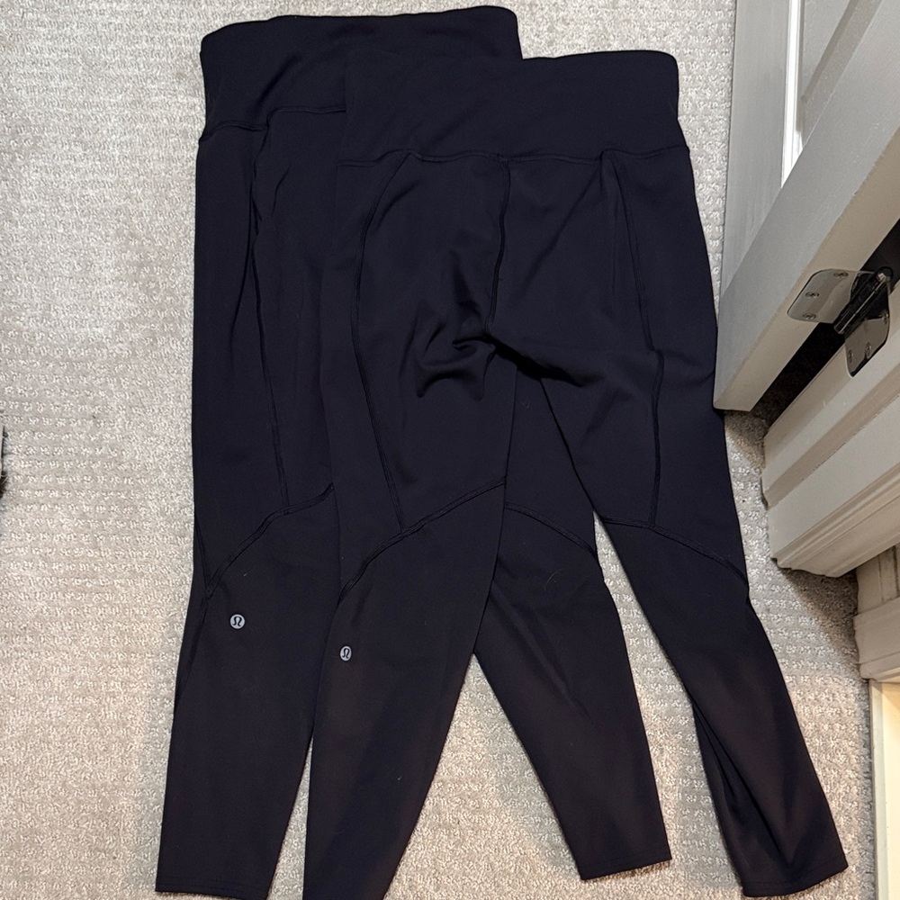 lululemon athletica Midnight Black Leggings
